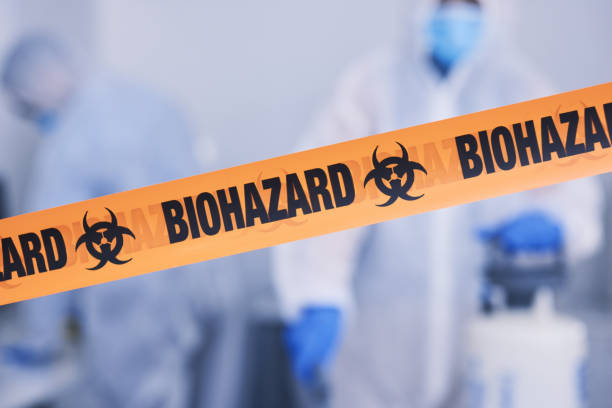 Professional Biohazard technician working in Dale, PA